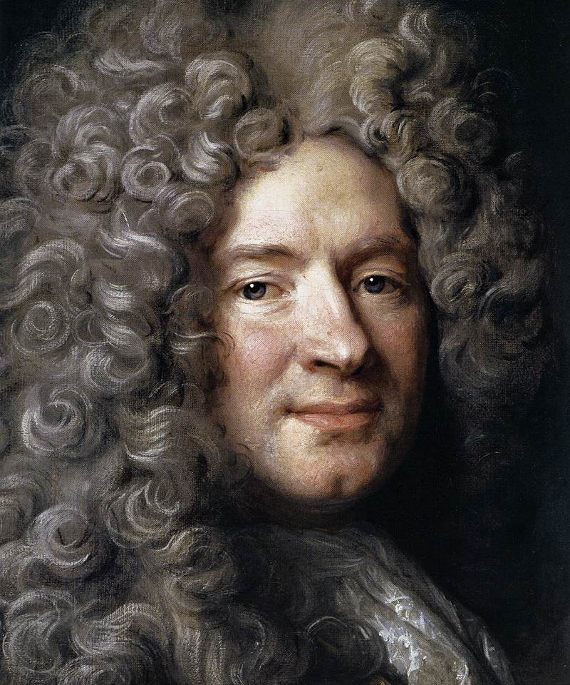 Portrait d'un homme en robe pourpre (détail)