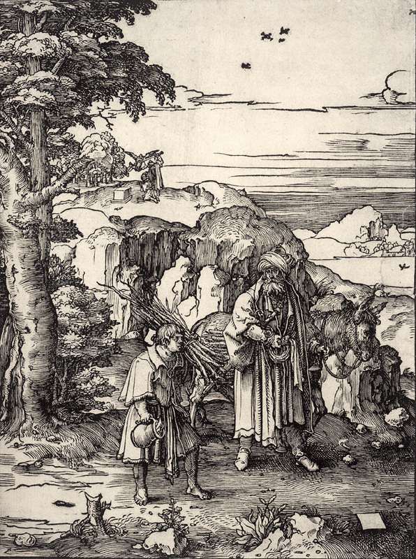 Abraham chassant Agar et Ismaël