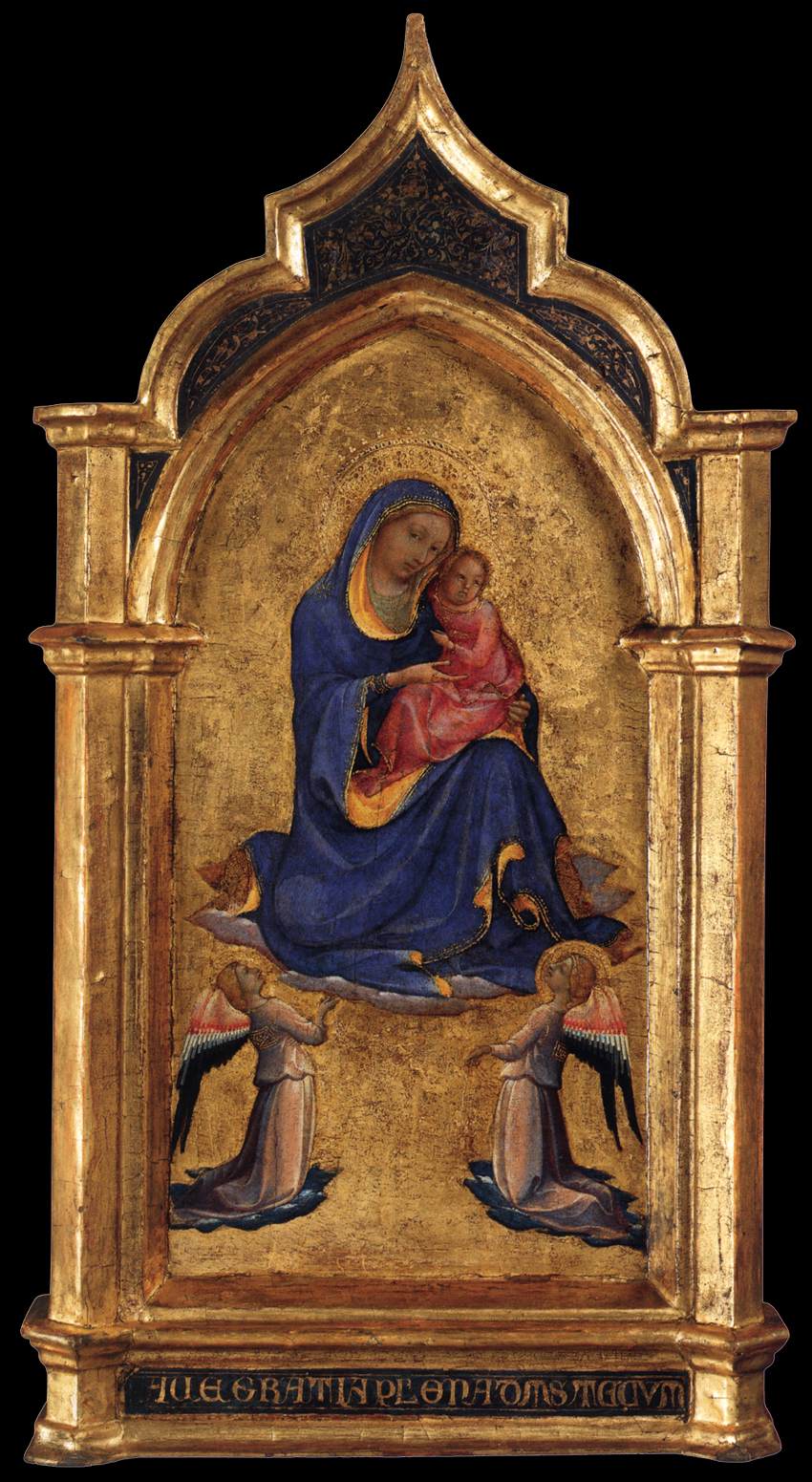 Vierge à l'Enfant avec deux anges
