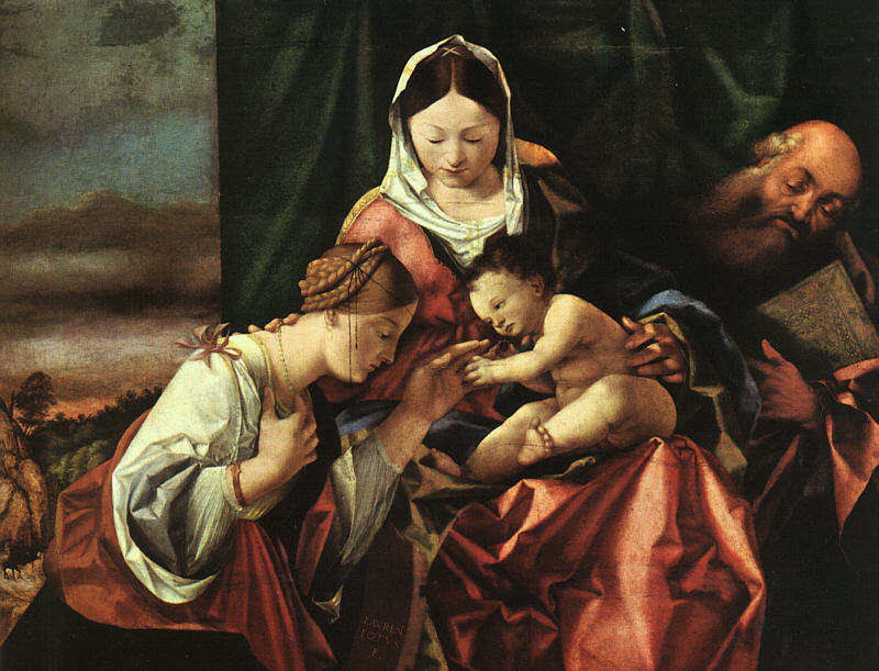 Le Mariage mystique de Sainte Catherine