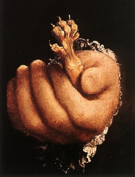 Homme à la patte d'or (détail)