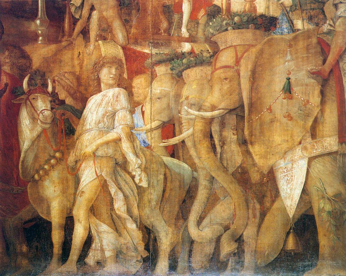 Triomphes de César (scène 5 détail)