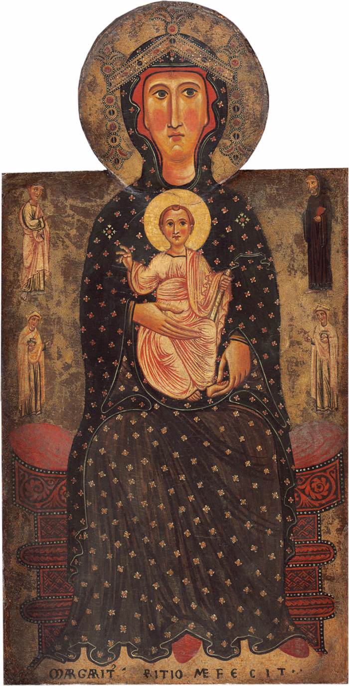 Vierge à l'Enfant en majesté