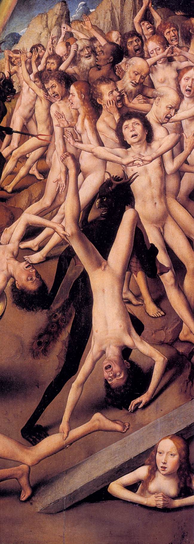 Triptyque du Jugement dernier (détail)