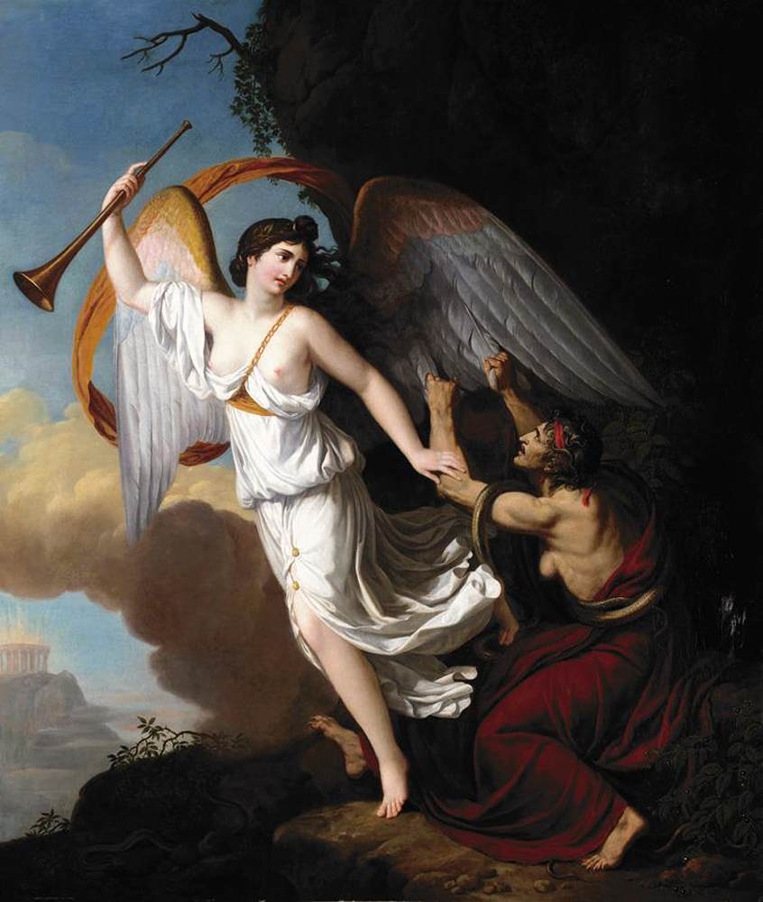 L'Envie arrachant les ailes de la renommée