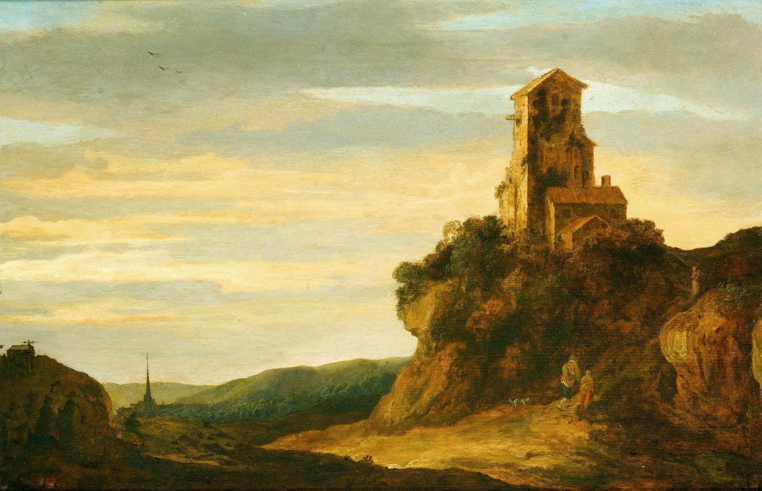 Paysage vallonné