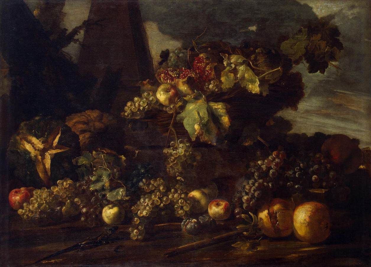 Nature morte aux raisins