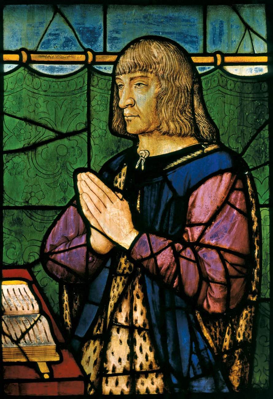 Portrait du roi Louis XII de France en prière