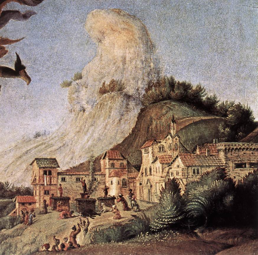 Persée délivre Andromède (détail)