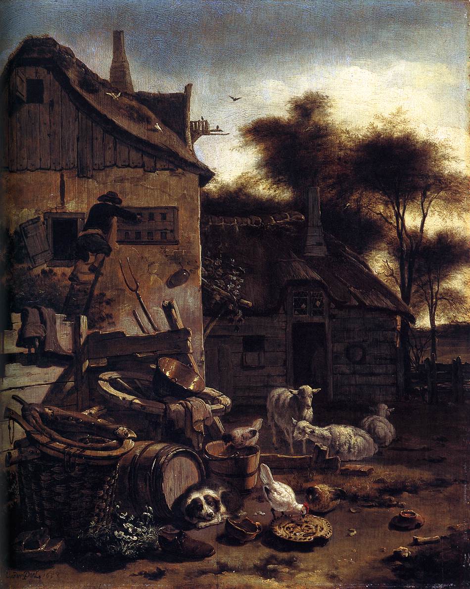 Scène de basse-cour