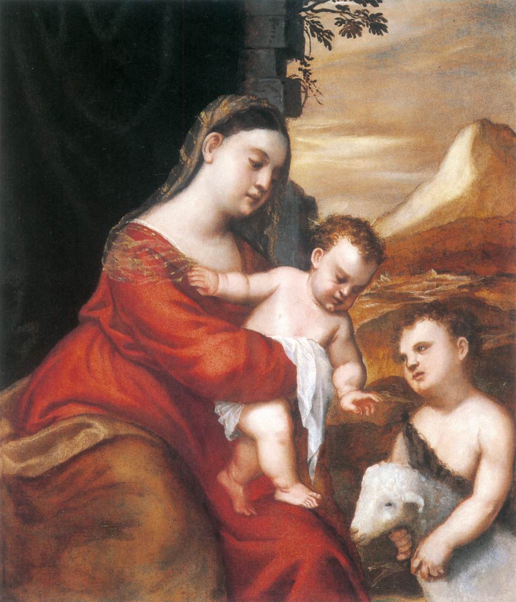 Vierge à l'Enfant avec le jeune saint Jean-Baptiste