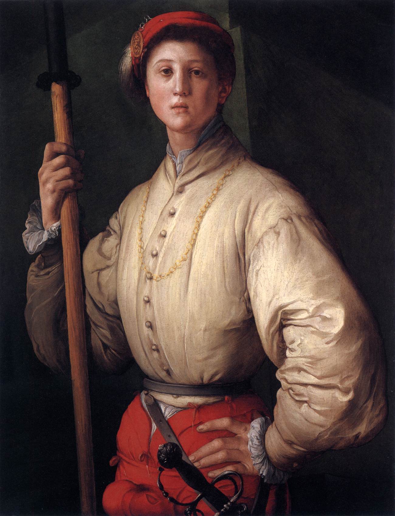 Francesco Guardi en hallebardier