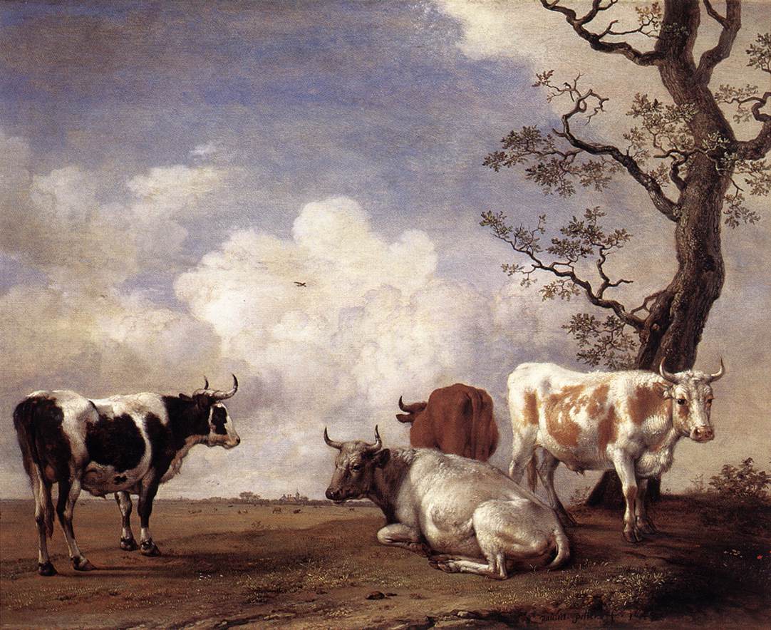 Quatre taureaux