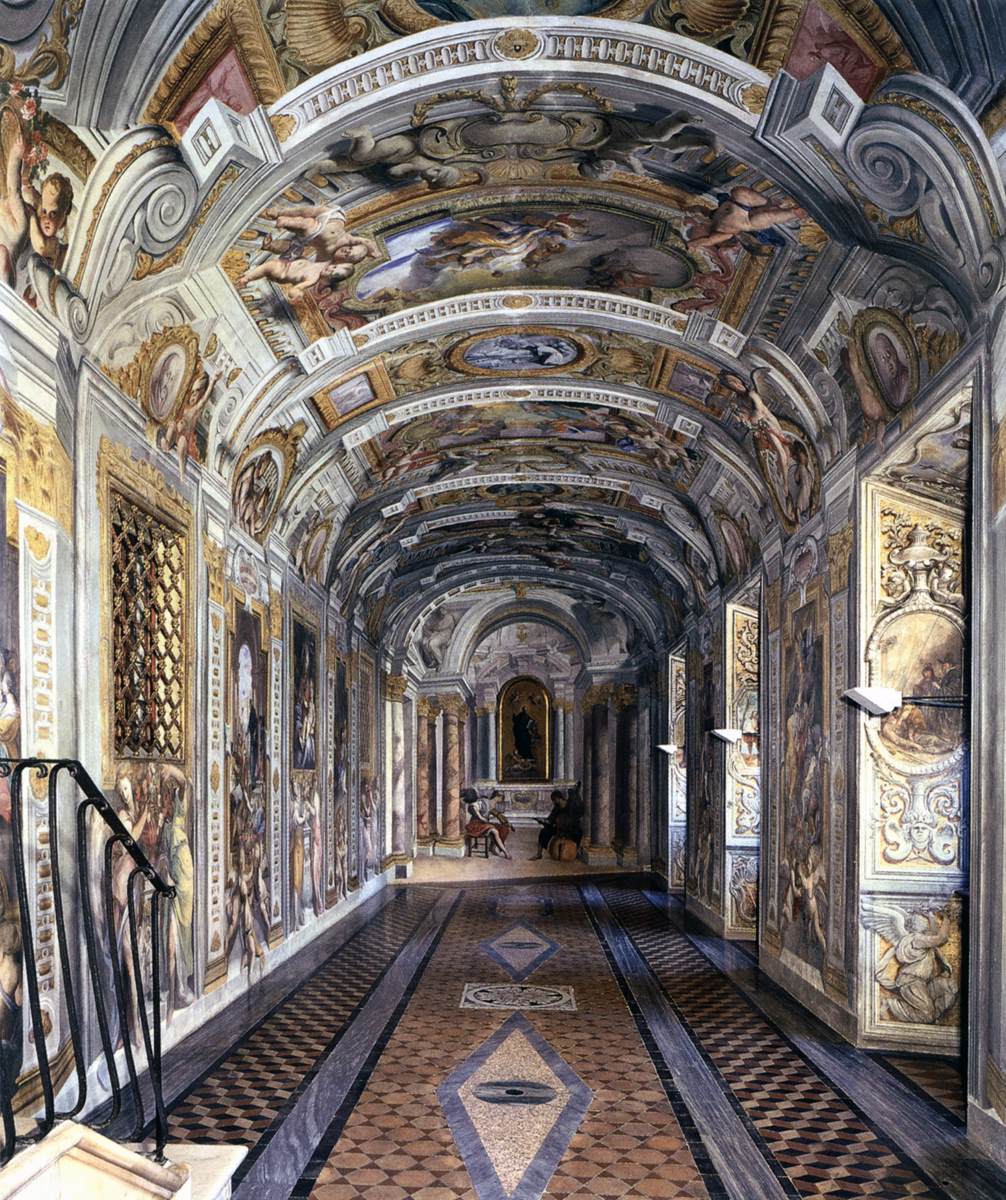 peinture of a corridor