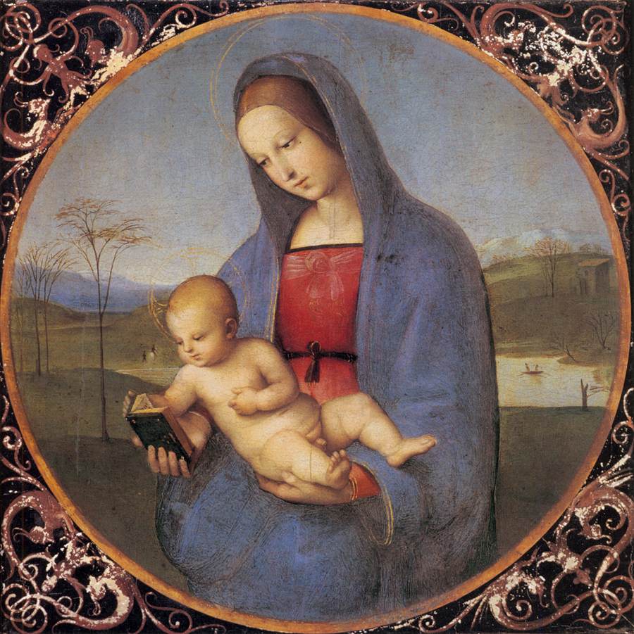 Madone au livre (Madone Conestabile)