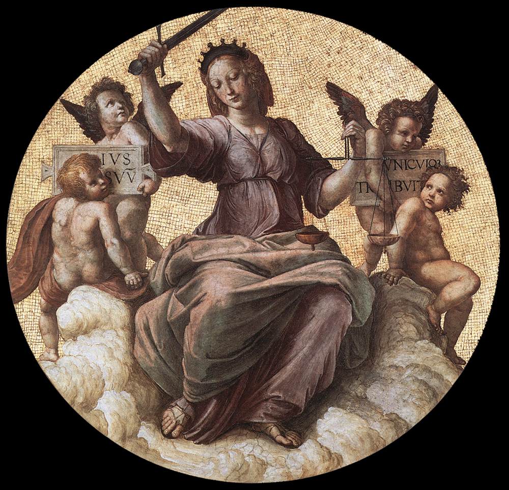 Justice (tondo de plafond)