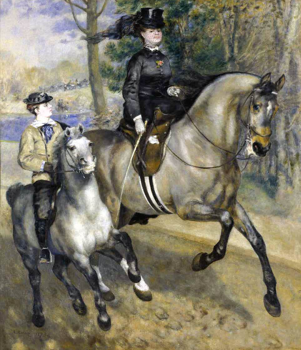 Balade à cheval dans le Bois de Boulogne