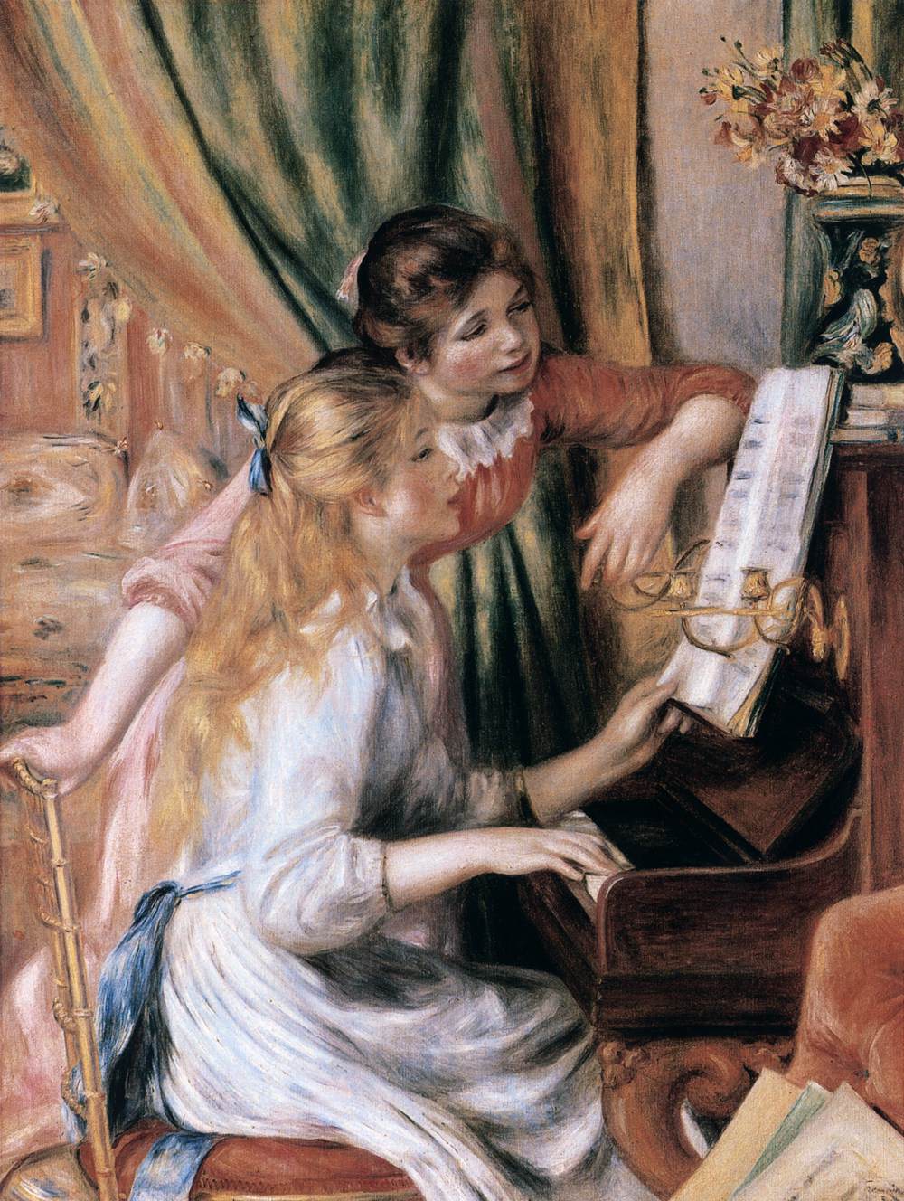 Filles au piano