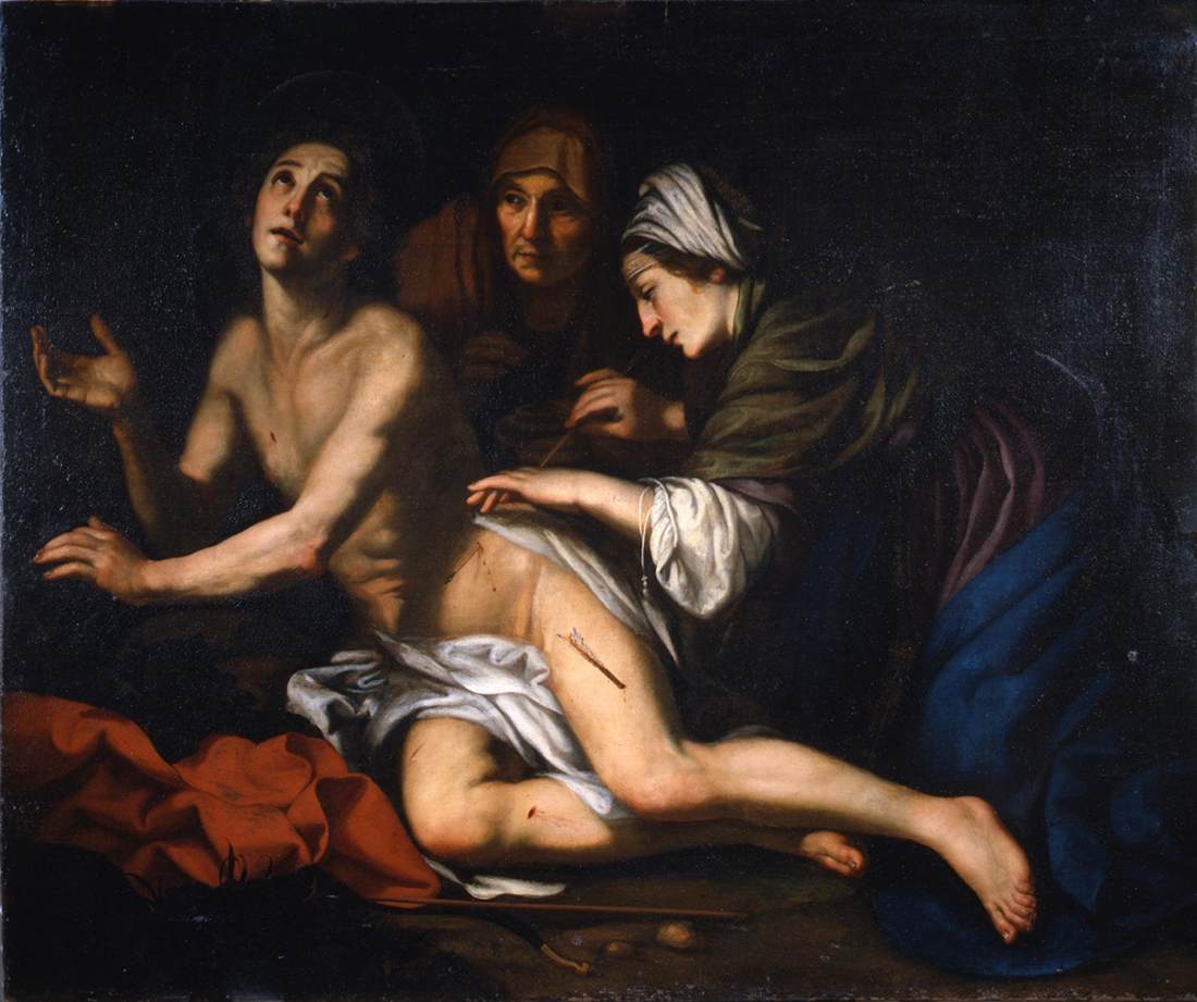 Saint Sébastien soigné par Irène