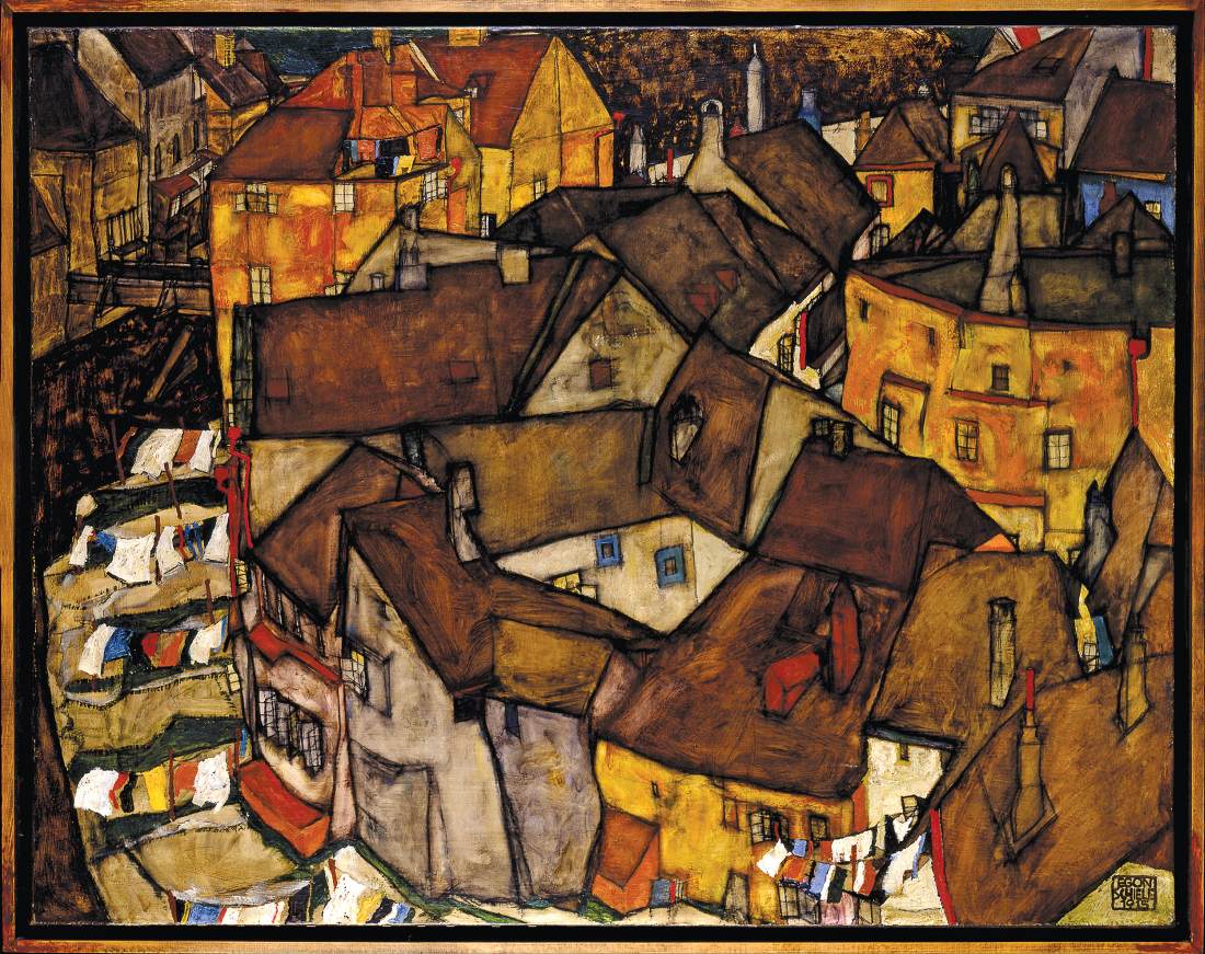 Krumau - Croissant de maisons (La petite ville V)