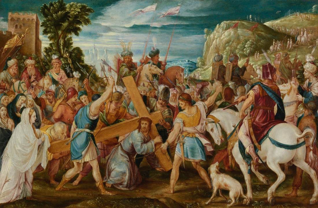 Le Christ en chemin vers le Calvaire
