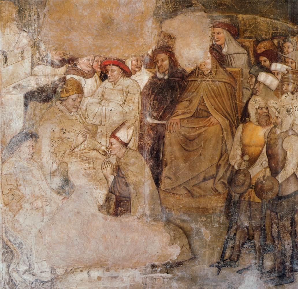 Saint Louis de Toulouse ordonné évêque par le pape Boniface VIII