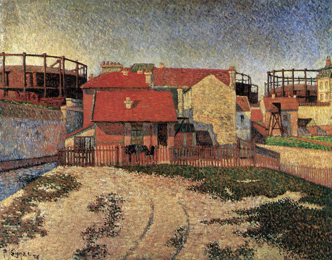 Gazomètres à Clichy