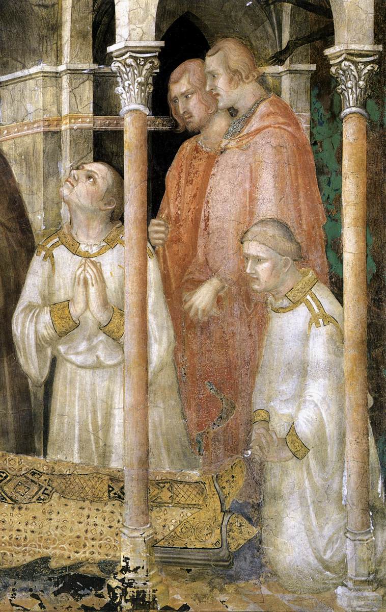 Mort de saint Martin (détail)