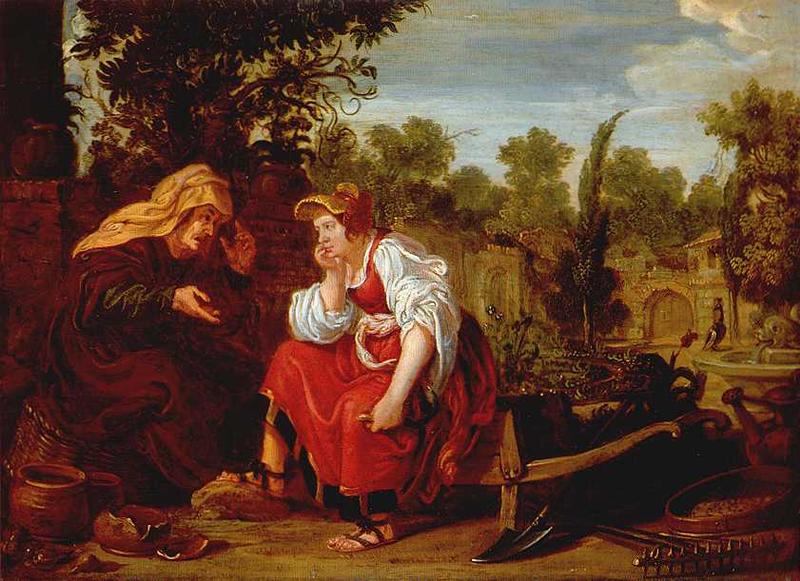 Vertumne et Pomone