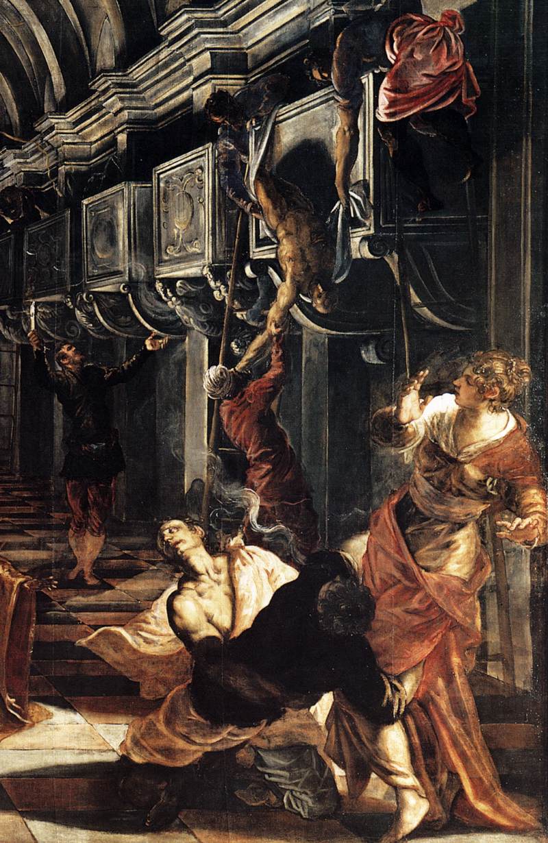 Saint Marc accomplissant de nombreux miracles (détail)