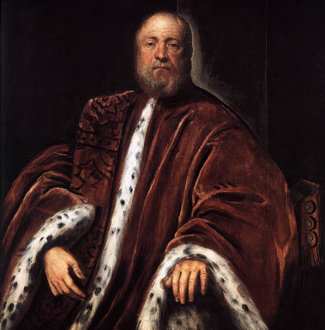 Portrait d'un procureur de Saint-Marc (détail)