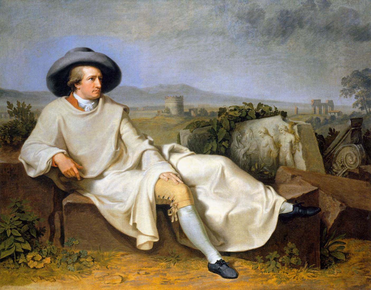 Goethe dans la Campagne romaine