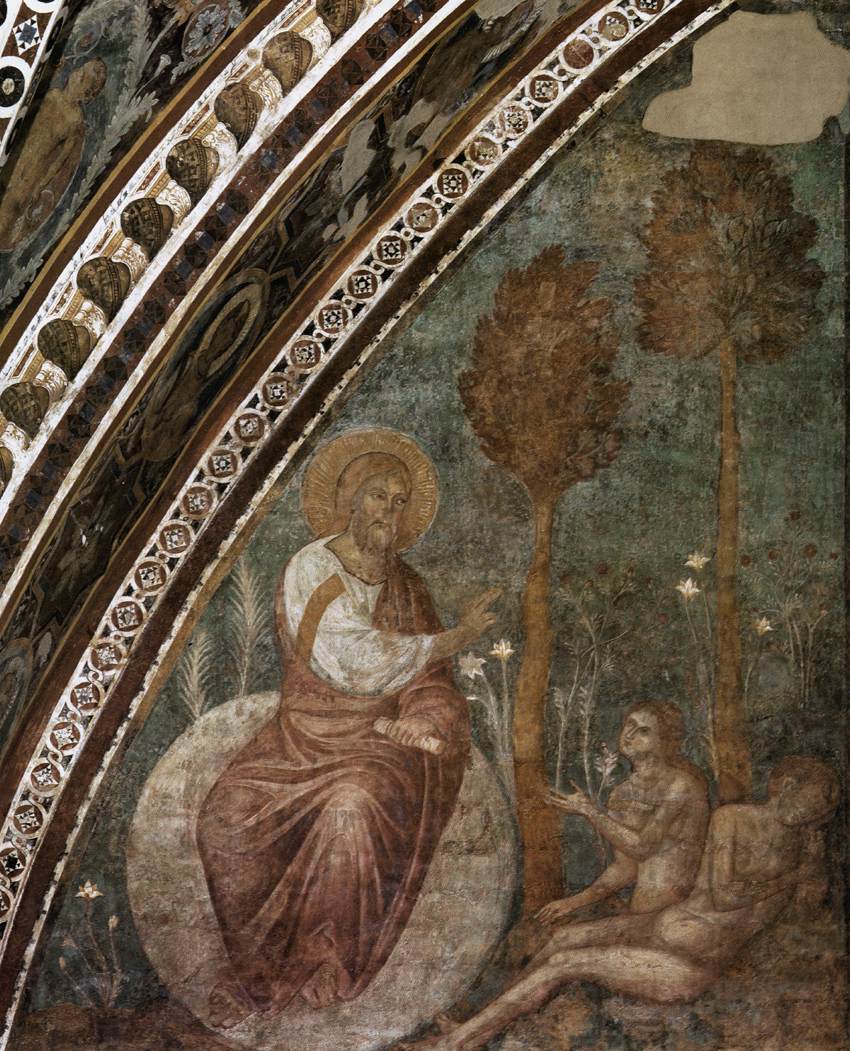 Scènes de l'Ancien Testament : Création d'Ève