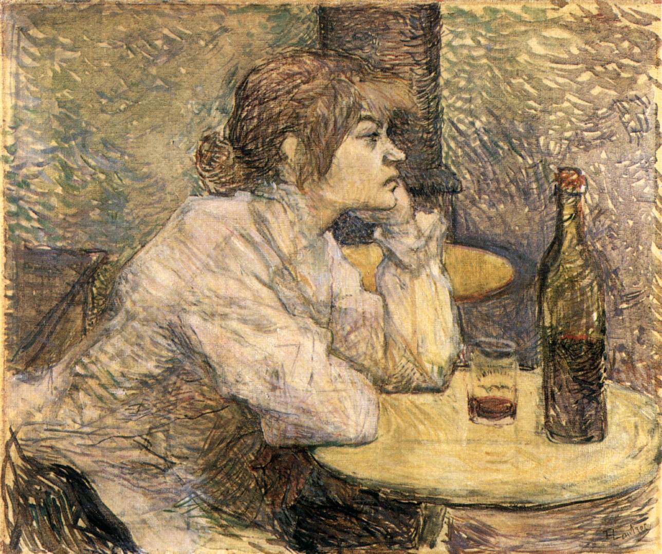 La Gueule de bois : Le Buveur (Suzanne Valadon)