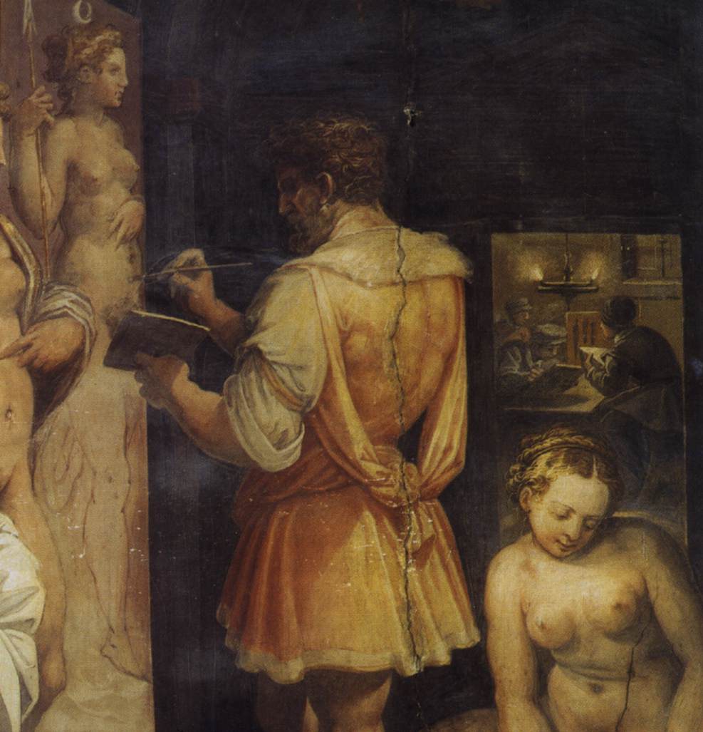 L'atelier du peintre (détail)