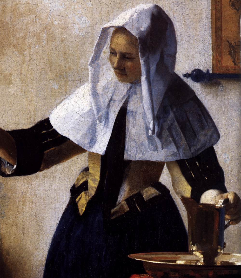 Jeune femme à la cruche d'eau (détail)