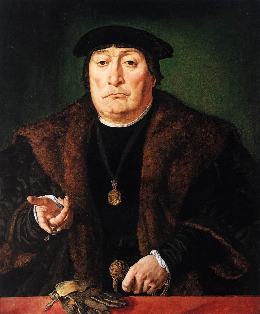 Portrait d'un homme âgé