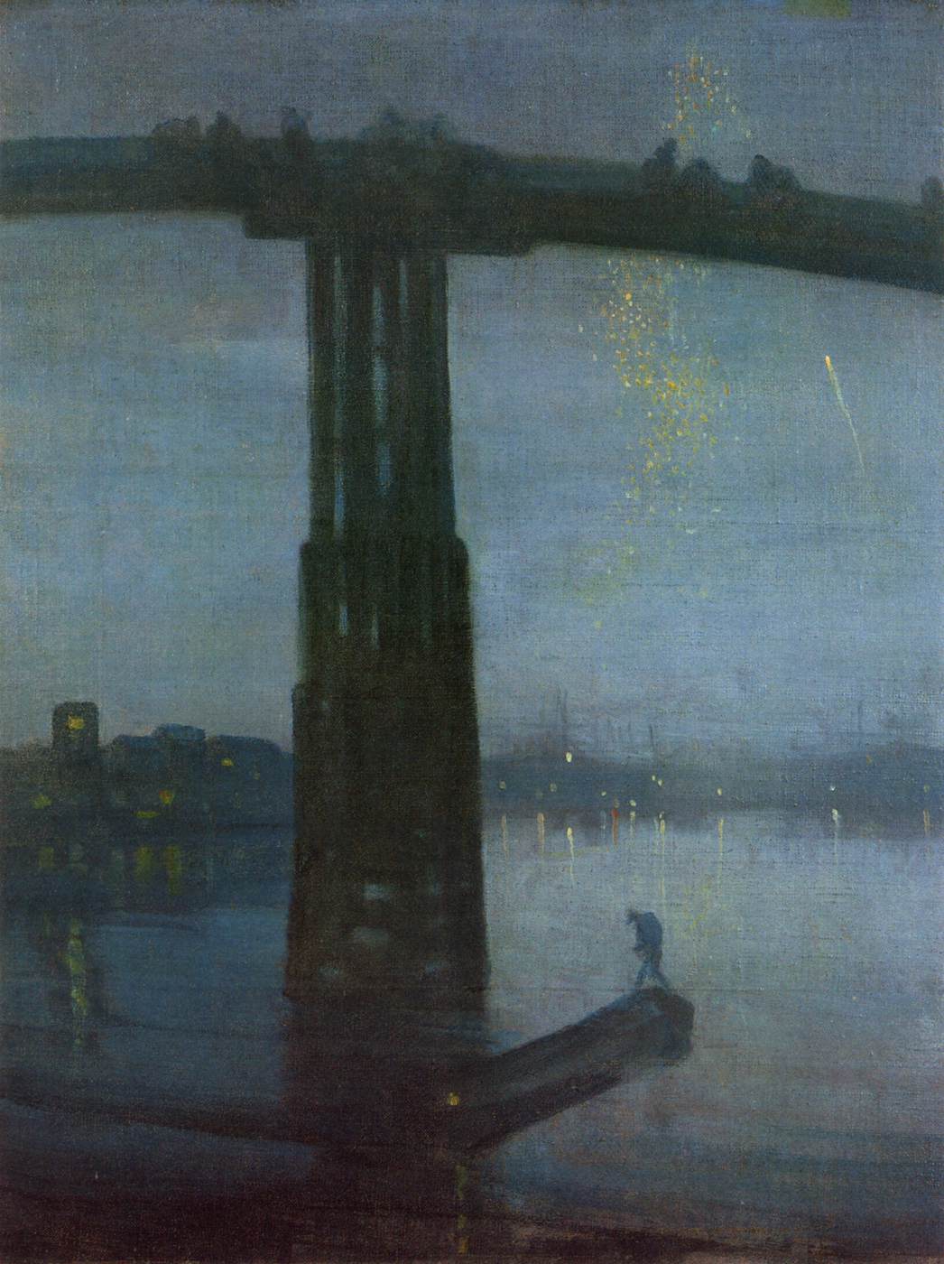 Nocturne in Blue et or: Old Battersea Bridge