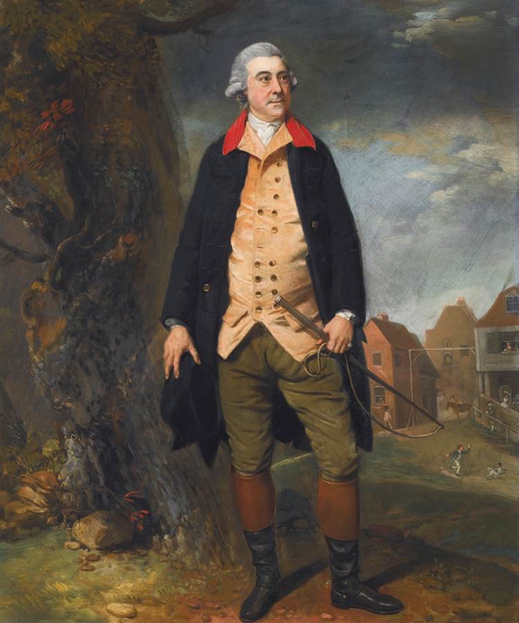 Portrait de Sir Robert Preston