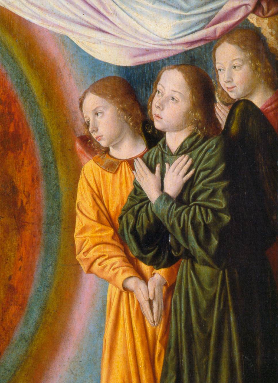 Triptyque de Moulins (détail du panneau central)