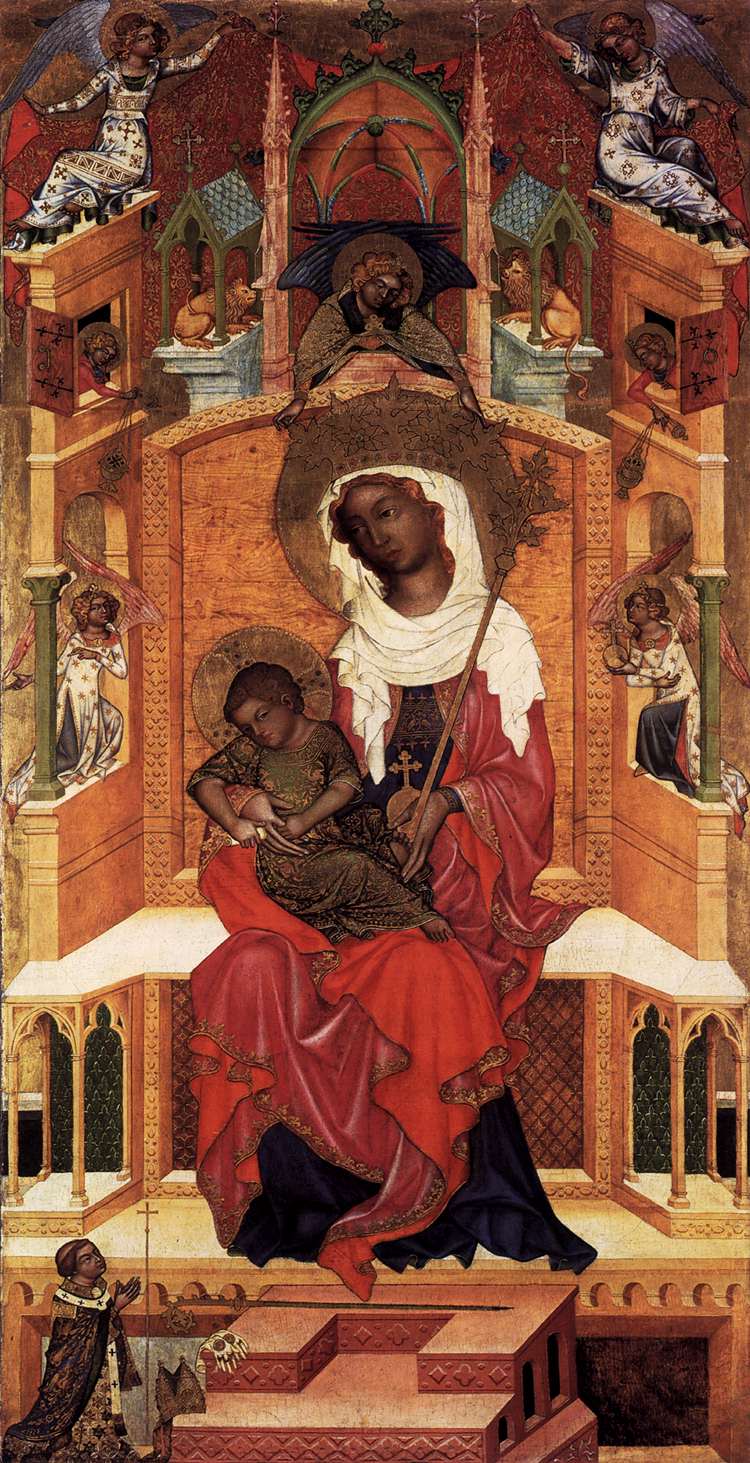 Vierge à l'Enfant en majesté